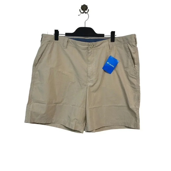 New Men’s Size 42 Columbia Khaki Modern Classic Shorts - Picture 1 of 9